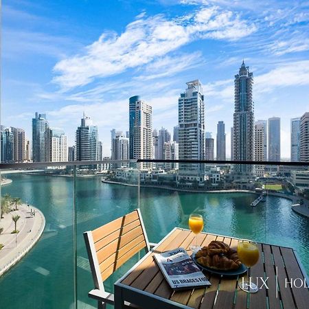 Lux - Contemporary Suite With Full Marina View Dubai Ngoại thất bức ảnh
