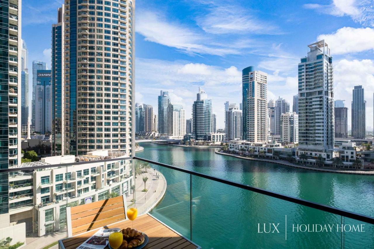 Lux - Contemporary Suite With Full Marina View Dubai Ngoại thất bức ảnh
