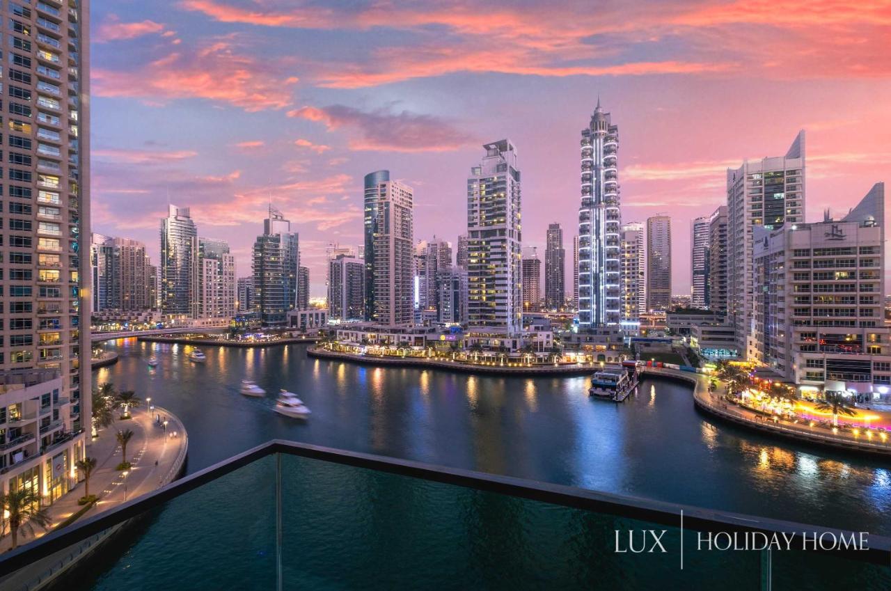 Lux - Contemporary Suite With Full Marina View Dubai Ngoại thất bức ảnh