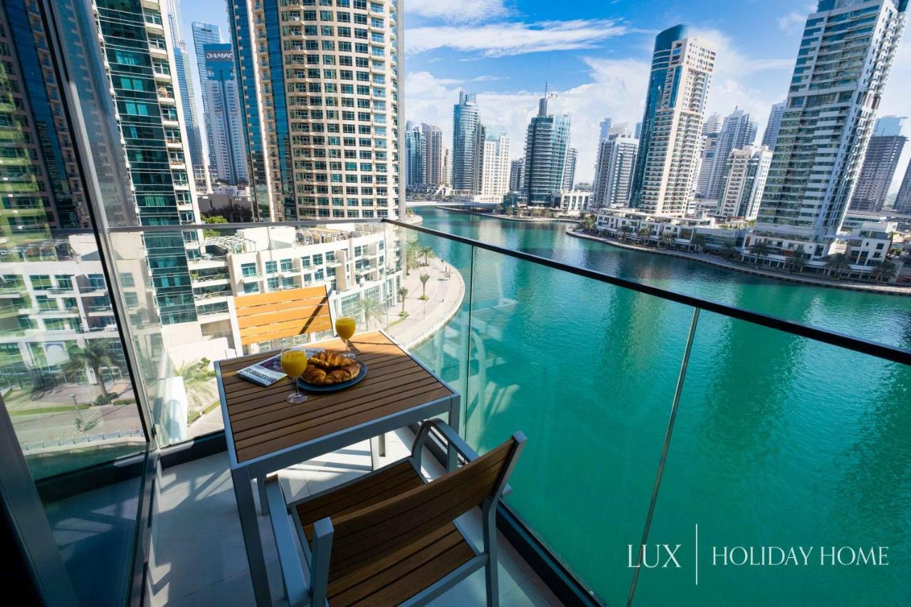 Lux - Contemporary Suite With Full Marina View Dubai Ngoại thất bức ảnh