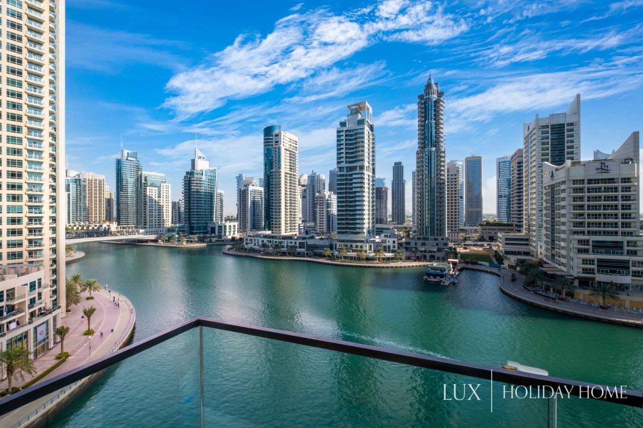 Lux - Contemporary Suite With Full Marina View Dubai Ngoại thất bức ảnh