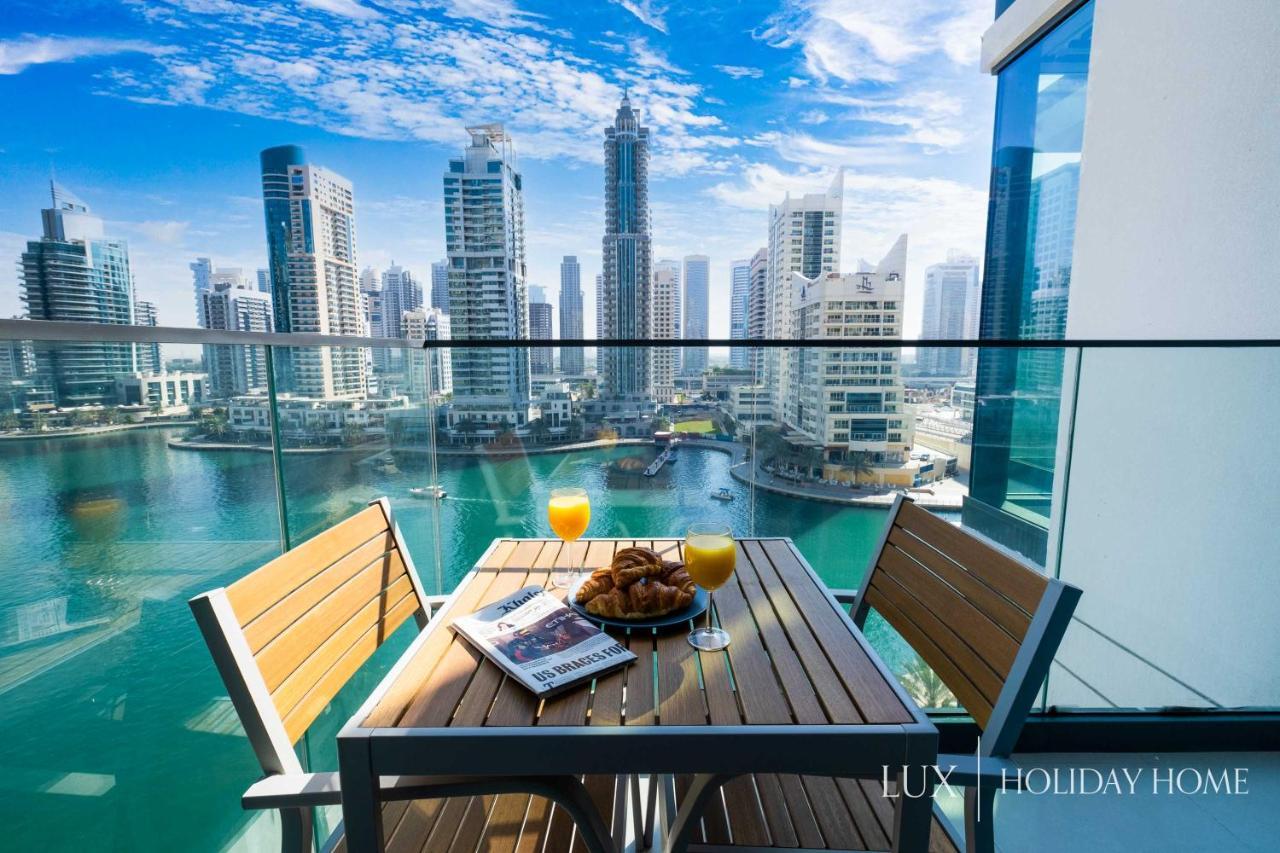 Lux - Contemporary Suite With Full Marina View Dubai Ngoại thất bức ảnh
