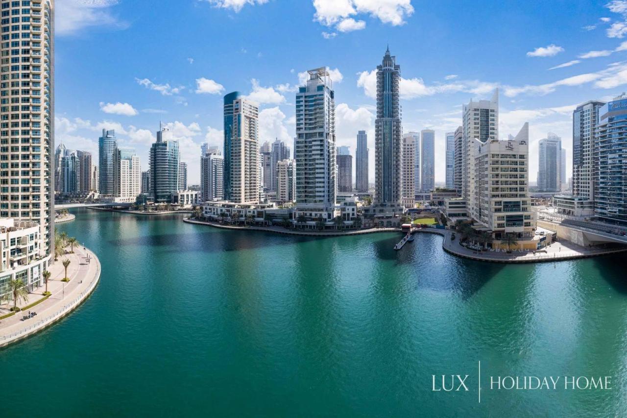 Lux - Contemporary Suite With Full Marina View Dubai Ngoại thất bức ảnh