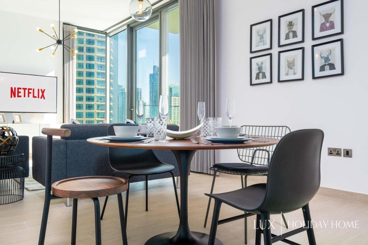 Lux - Contemporary Suite With Full Marina View Dubai Ngoại thất bức ảnh