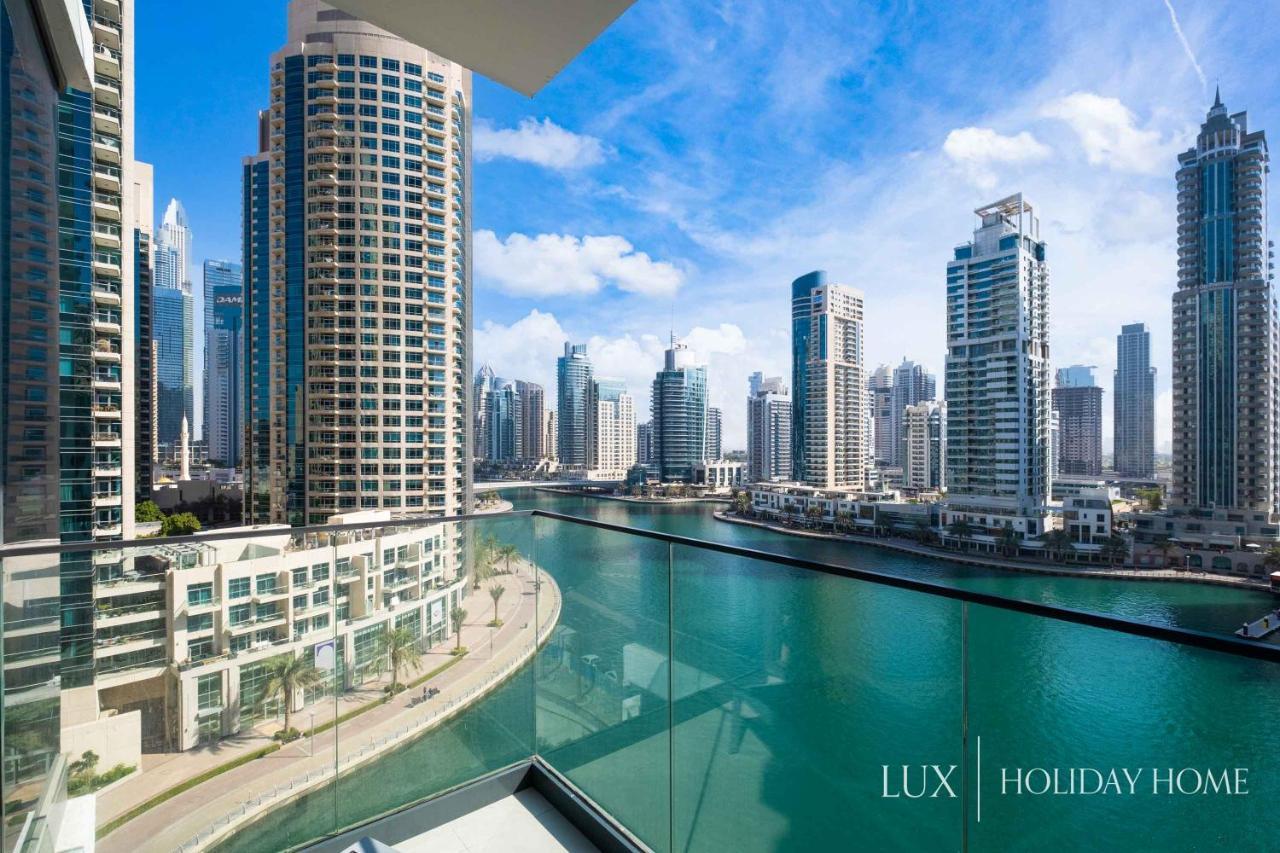 Lux - Contemporary Suite With Full Marina View Dubai Ngoại thất bức ảnh