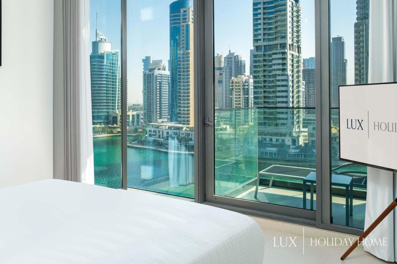 Lux - Contemporary Suite With Full Marina View Dubai Ngoại thất bức ảnh