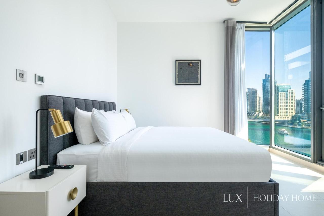 Lux - Contemporary Suite With Full Marina View Dubai Ngoại thất bức ảnh