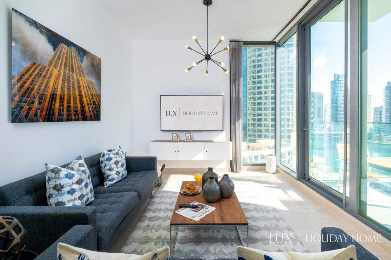 Lux - Contemporary Suite With Full Marina View Dubai Ngoại thất bức ảnh